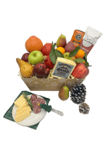 BSK10 - Taste of Christmas '24 SAVORY - Honey Bear Fruit Baskets