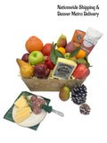 BSK10 - Taste of Christmas '24 SAVORY - Honey Bear Fruit Baskets