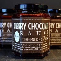 FOOD - Sauce Cherry Chocolate Sauce by Steamer's Coffeehouse Colorado - Honey Bear Fruit Baskets