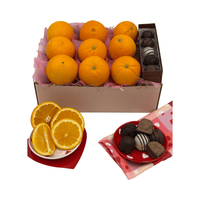 VDAY6 - Navel Oranges & Truffles Gift - Honey Bear Fruit Baskets